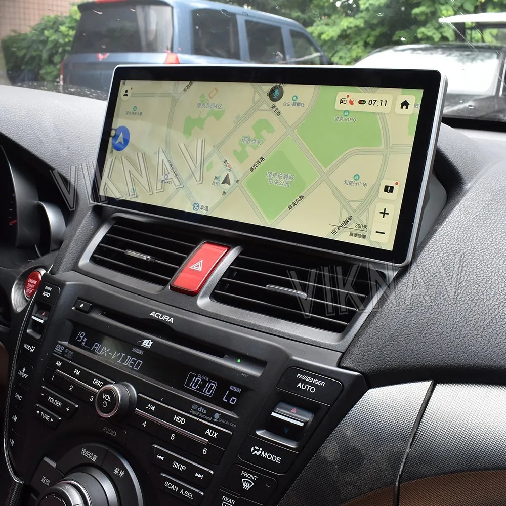 12.3 Inch 8 Core Android Car radio Navigation Multimedia Player For 2008-2012 Acura TL Android Wireless Carplay 4G BT