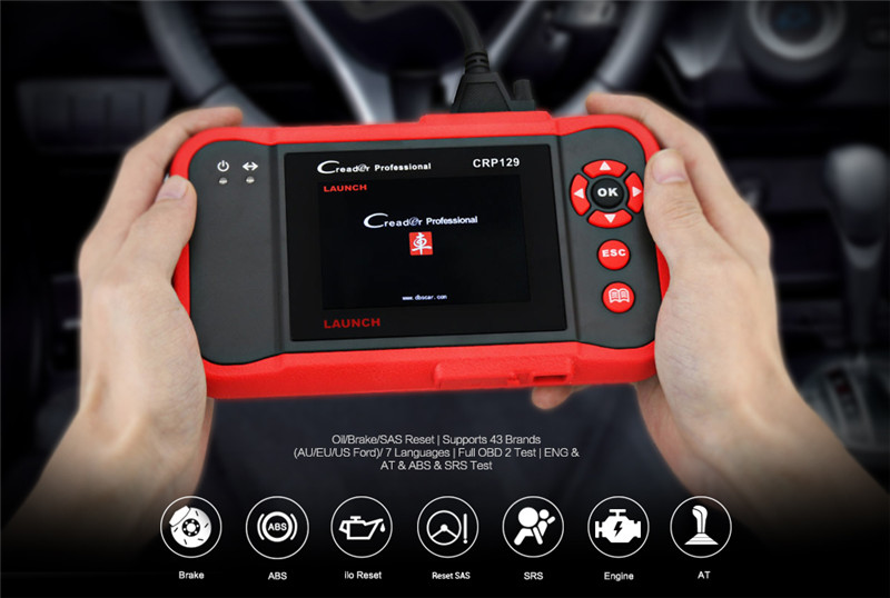 Engine Analyzer Launch X431 Master Scanner CRP129 Auto Code Reader Scan Tool