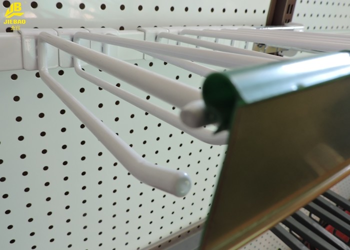 Powder Spraying Heavy Duty Pegboard Hooks For Small Adorn Article Store Display