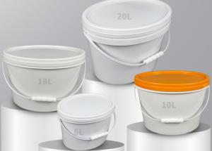 China Multifunctional Customizable Oval Plastic Bucket Food Grade 5L-20L wholesale