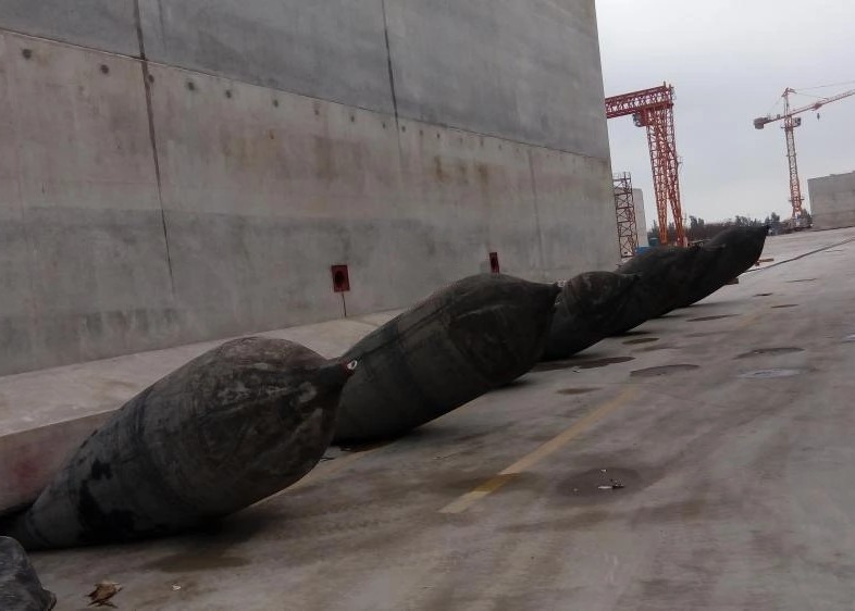 Marine Natural Rubber Ship Launching Airbag Inflatable