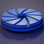 Resin Diamond Snail Lock Edge Polishing Grinding Disc for Granite Marble