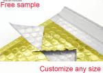 Self Adhesive Tape Padded Shipping Metallic Bubble Mailing Envelopes Custome