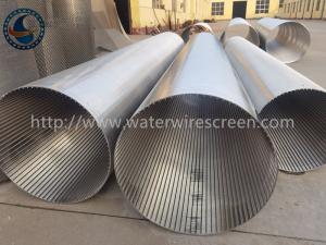 China Ss304 Outer Diameter 500mm Wedge Water Wire Screen wholesale