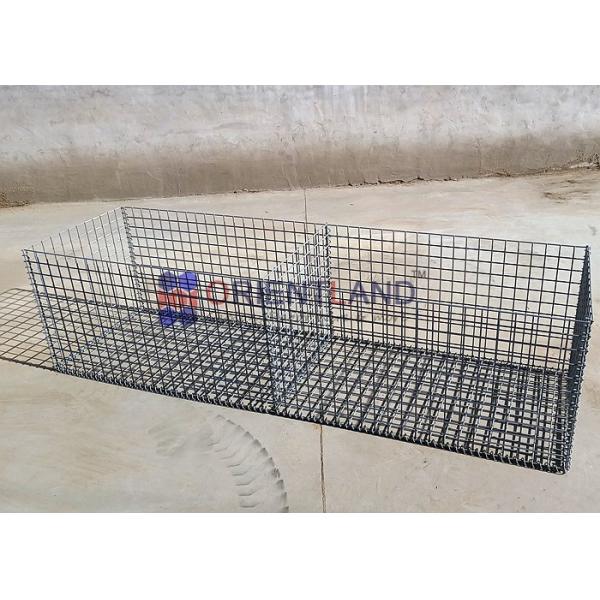 Slope Stabilisation And Erosion Protection Welded Mesh Gabions 100cm
