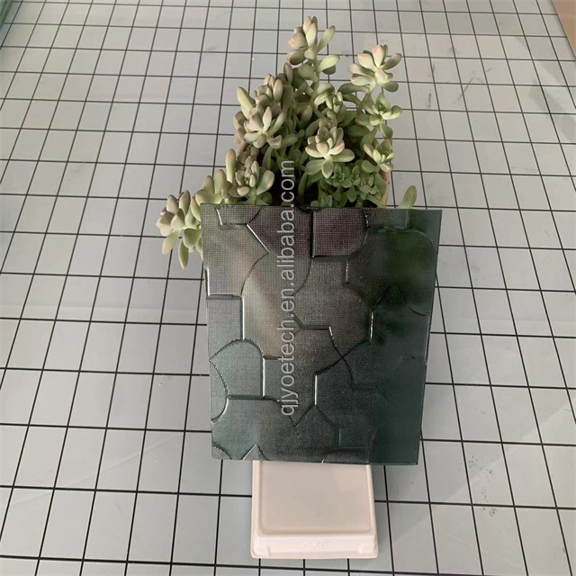 Bronze and Gray Moru Tempered Glass Shelves for Kitchen Cabinet 8mm Clear/Gray Color