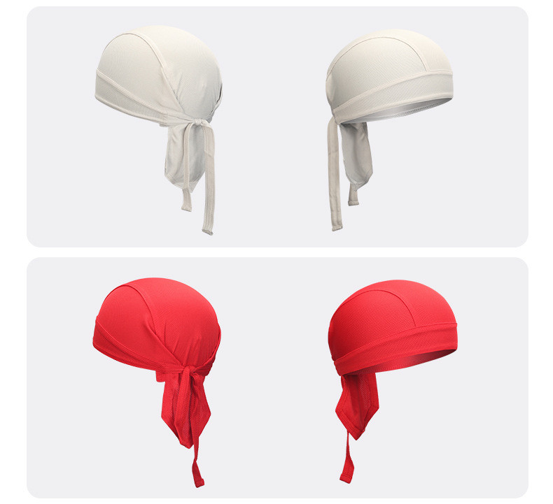 Riding Cap Mountain Bike Road Bike Cycling Solid Color Headscarf Bicycle Sports Cap