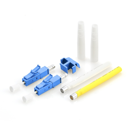 ST Network Simplex Singlemode Fiber Optic LC/UPC Converter Adapter with Durable Design