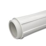 Single O Ring Water Filtration System 20" White Outside Buckle Filter Housing