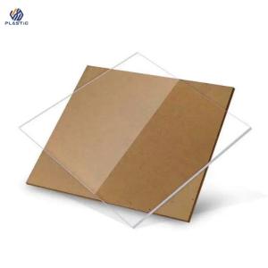 China Paper Flim Clear Perspex Sheet Transparent Acrylic Panel Customized Logo wholesale