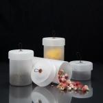 300ml 700ml 900ml 1100ml High Borosilicate glass tea jar Frosted Glass Storage