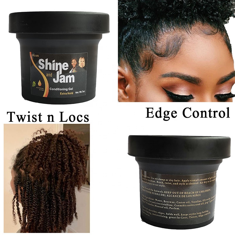 All Ages Curl Defining/Enhancing Hair Gel Private Label Neat Braid Conditioning Shining