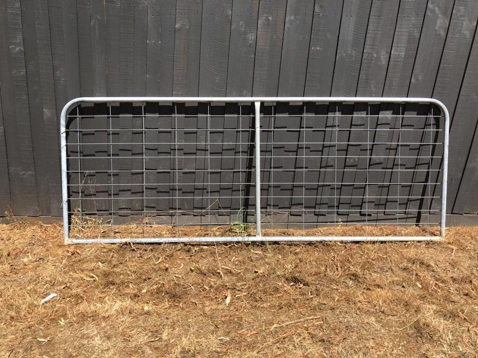 Gate I Stay 8' (2400mm) - Mesh Farm Field gates livestock Brisbane Pick up