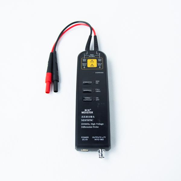 MEASTEK MDP5070C High Voltage Differential Probe, 200MHz 700V, BNC All-Around