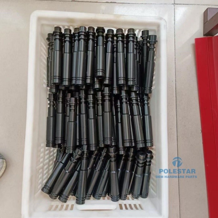 Scooter Shock Absorber Connecting Sleeve CNC Turned 2024 Aluminum Black Anodized