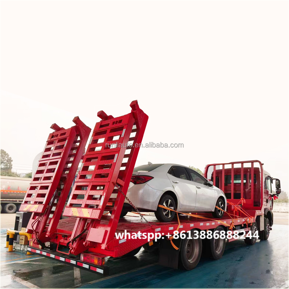 Original Factory SINOTRUCK HOWO 30 Tons Flat Transport Vehicle Flatbed Truck Low Plate
