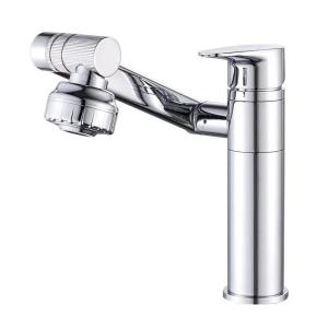 China Dia 35mm Delicate Touch Gold Bathroom Taps Single Handle Sink Faucet Long Lasting wholesale