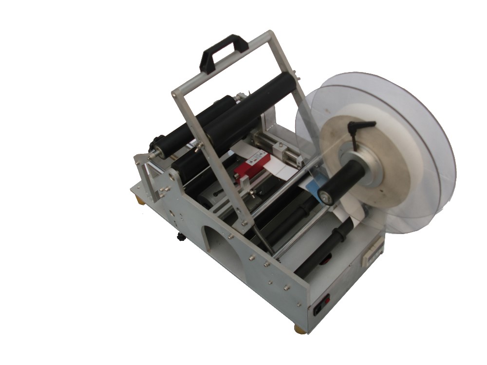 Semi Automatic Bottle Sticker Labeling Machine Hand Label Applicator
