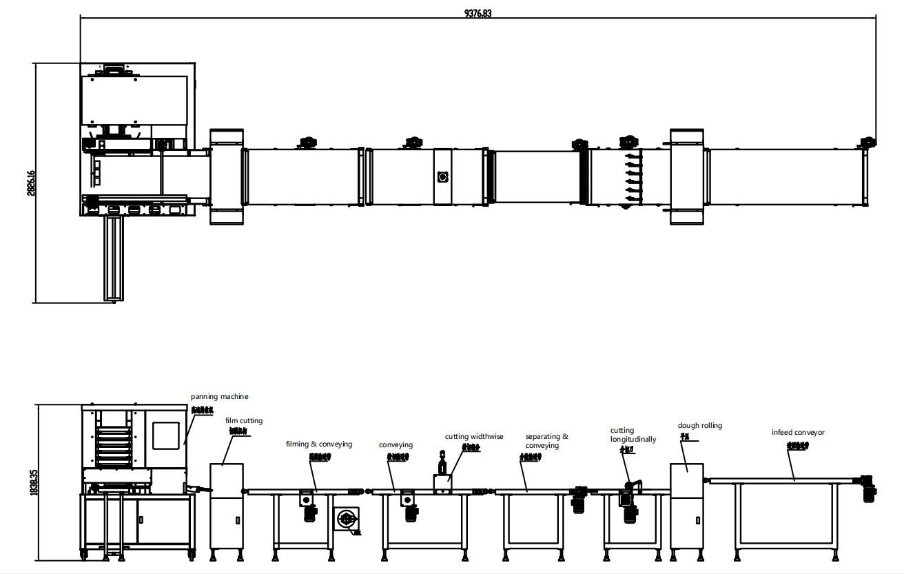 SS304 Pastries Making Machine Industrial Commercial Pie Making Machine