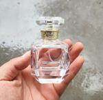 Cosmetic Silver 50ml Crimp Spray Pump Perfume Spray Bottle OEM