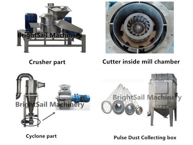15mm Seaweeed Mill Powder Grinder Machine