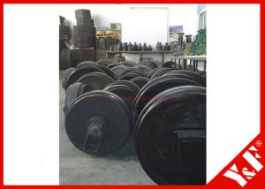 China Excavator Bulldozer Spare Parts front idler for E200 Excavator Attachments wholesale