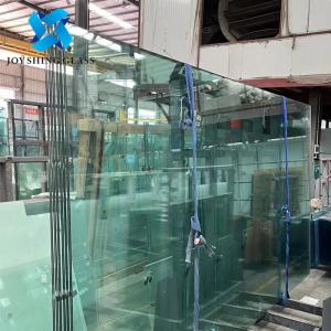 China Low Iron Laminated Glass Sheets 3300*2440mm With SGP Interlayer wholesale