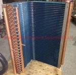 Horizontal Chilled Water Coils Fin Central Air Evaporator Heat Exchanger