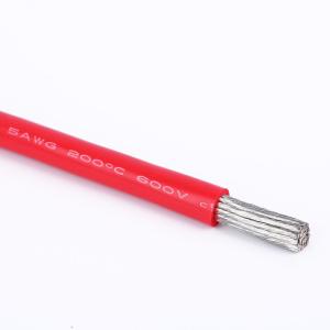 China Tinned Copper Flexible Silicone Cable 1AWG 2AWG 4AWG 6AWG 8AWG 10AWG wholesale