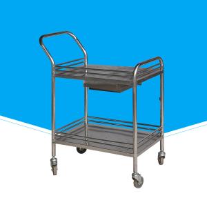 China Metal / Electrolytic Plate Hospital Trolley Durable For Surgical Instrument wholesale