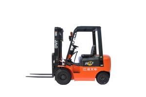 China Small Capacity 1 Ton Diesel Forklift Truck 3m - 6m Lift Height Eco Friendly Design wholesale