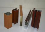 6005 2.0MM Door Frame Wood Grain Aluminum Extrusion