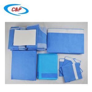 China SMS Medical Supplies Universal Surgical Pack Kit in Sterile Blue Color wholesale