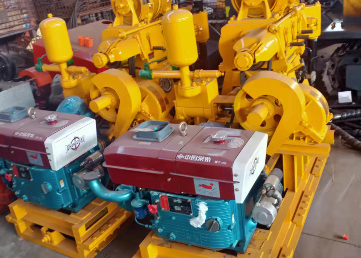 Video Support Soil Coring Drilling Rig With 100m Drilling Depth Xy-1 Exploration Application