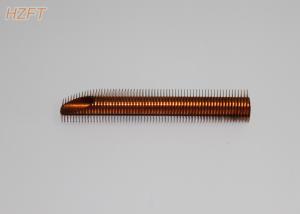 China Spiral Finned Copper Tubing For LED Heat Radiator , Extruded Fin Tube wholesale