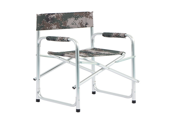 Ergonomically oxford fabric Lightweight Folding Garden Chairs Moisture Resistant