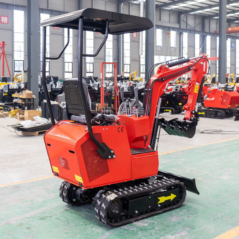 1ton Mini Crawler Excavator 13.5hp EPA Approved With Diesel Engine