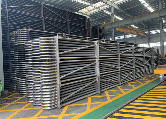TUV Carbon Steel Flue Gas Steam Superheater Coil High Pressure