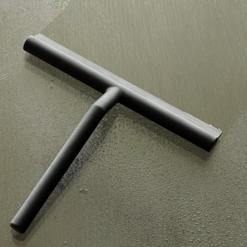 Silicone Mirror Cleaning Squeegee With Magnetic 3M Holders