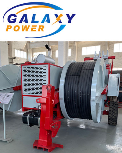 Diesel 330KV Transmission Line Equipment GL2x50 10T Overhead Line Stringing