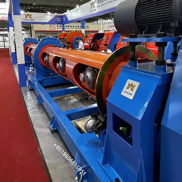 1+6x630 Conductor Tubular Stranding Machine 700m/Min