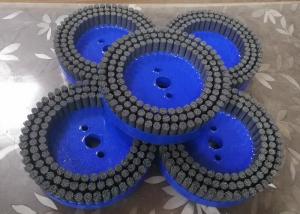 China Composite Disc Silicon Carbide Brush / Abrasive Filament Brushes High Density wholesale