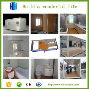 China Hurricane proof prefab modular homes hotel room container cabin kits wholesale