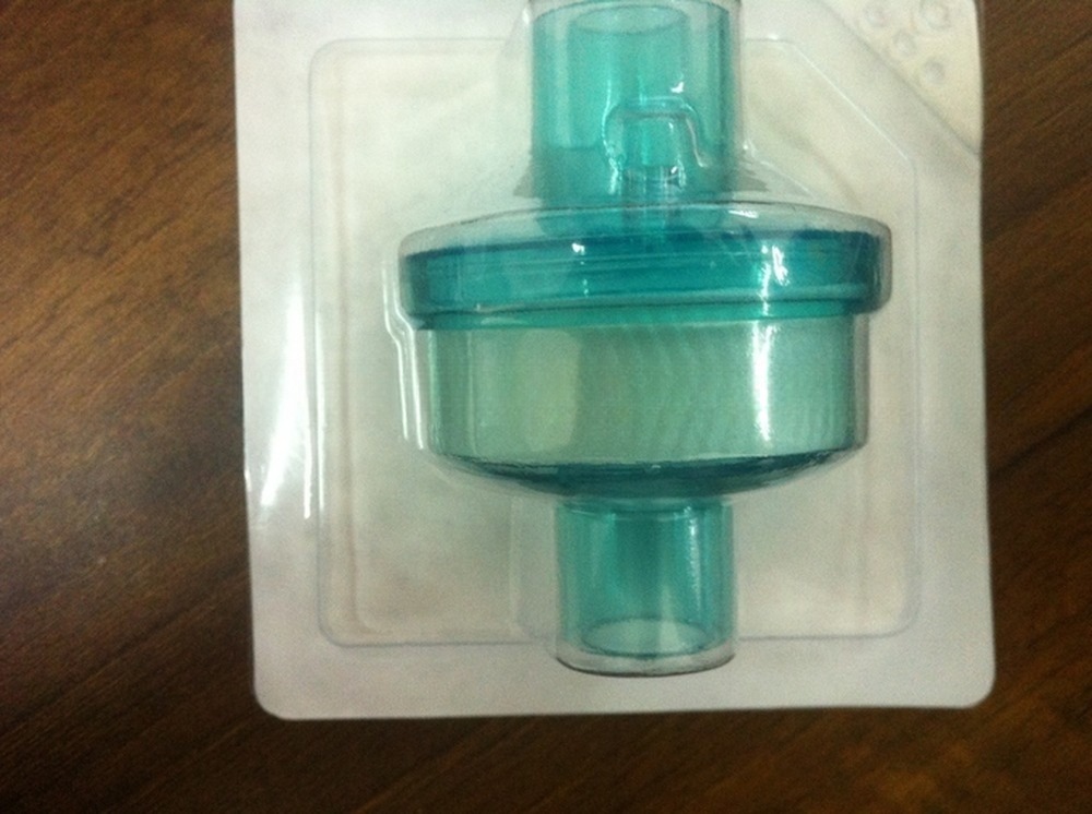 ABS Disposable HME Filter EN 149 -2001 A1-2009 for Respiratory Treatment Equipment