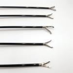 Endoscopic Surgery Instrument Laparoscopic Thin Teeth Debakey Forceps Fenestrate