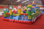 Lucky Olympic Theme Inflatable Theme Park / Playground For Children