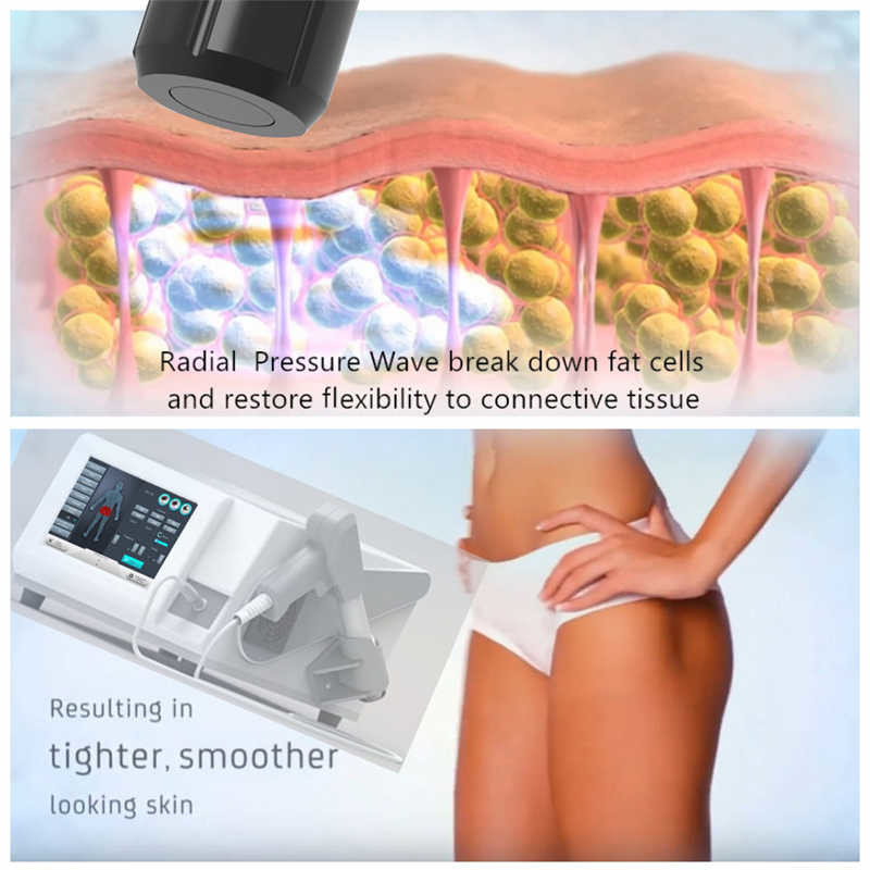ODM 21Hz Shockwave Therapy Fat Freeze Machine White Color