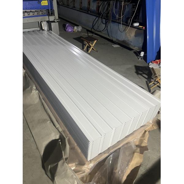 Standing Seam Steel Tiles Painted Steel / Aluminium Corrugated Steel Sheets Panels Commercial Buildings Roof Tiles