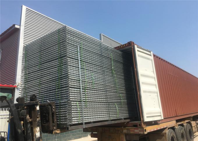 6' Height x 12 ' Width Temporary Chain Link Fence For Construction Security also available 8ft x 12ft cross brace