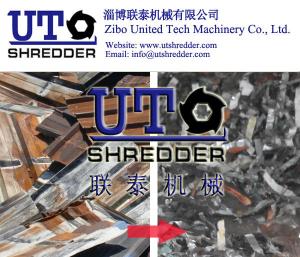 China scrap steel sheet , waste PPGI treatment machine, PPGI crusher, alumina foil, steel foil shredder / crusher / recycling wholesale